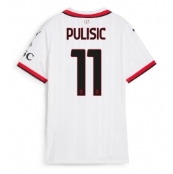 AC Milan Christian Pulisic #11 Bortatröja 2024-25 Dam Kortärmad