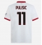 AC Milan Christian Pulisic #11 Bortatröja 2024-25 Kortärmad