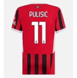 AC Milan Christian Pulisic #11 Hemmatröja 2024-25 Dam Kortärmad