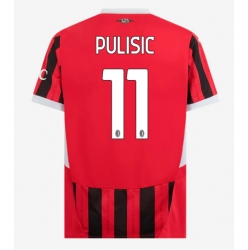 AC Milan Christian Pulisic #11 Hemmatröja 2024-25 Kortärmad