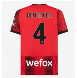 AC Milan Ismael Bennacer #4 Hemmatröja 2023-24 Kortärmad