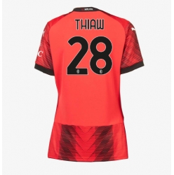 AC Milan Malick Thiaw #28 Hemmatröja 2023-24 Dam Kortärmad