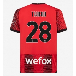 AC Milan Malick Thiaw #28 Hemmatröja 2023-24 Kortärmad