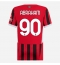 AC Milan Tammy Abraham #90 Hemmatröja 2024-25 Dam Kortärmad