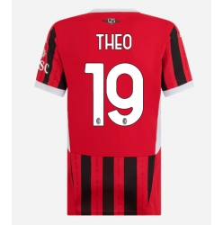 AC Milan Theo Hernandez #19 Hemmatröja 2024-25 Dam Kortärmad