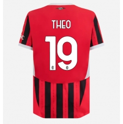 AC Milan Theo Hernandez #19 Hemmatröja 2024-25 Kortärmad