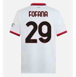 AC Milan Youssouf Fofana #29 Bortatröja 2024-25 Kortärmad