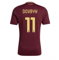 AS Roma Artem Dovbyk #11 Hemmatröja 2024-25 Kortärmad