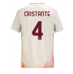 AS Roma Bryan Cristante #4 Bortatröja 2024-25 Kortärmad