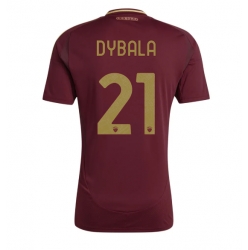 AS Roma Paulo Dybala #21 Hemmatröja 2024-25 Kortärmad