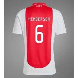 Ajax Jordan Henderson #6 Hemmatröja 2024-25 Kortärmad