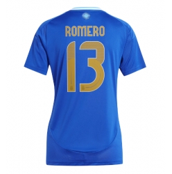 Argentina Cristian Romero #13 Bortatröja Copa America 2024 Dam Kortärmad