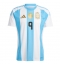 Argentina Julian Alvarez #9 Hemmatröja Copa America 2024 Kortärmad