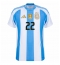 Argentina Lautaro Martinez #22 Hemmatröja Copa America 2024 Kortärmad