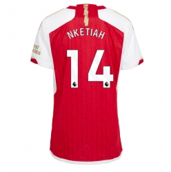 Arsenal Eddie Nketiah #14 Hemmatröja 2023-24 Dam Kortärmad