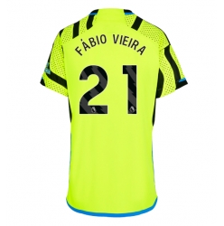 Arsenal Fabio Vieira #21 Bortatröja 2023-24 Dam Kortärmad