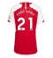 Arsenal Fabio Vieira #21 Hemmatröja 2023-24 Dam Kortärmad