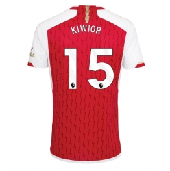 Arsenal Jakub Kiwior #15 Hemmatröja 2023-24 Kortärmad