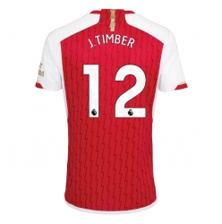 Arsenal Jurrien Timber #12 Hemmatröja 2023-24 Kortärmad