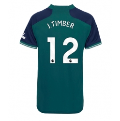 Arsenal Jurrien Timber #12 Tredje Tröja 2023-24 Dam Kortärmad