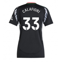 Arsenal Riccardo Calafiori #33 Bortatröja 2024-25 Dam Kortärmad