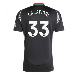 Arsenal Riccardo Calafiori #33 Bortatröja 2024-25 Kortärmad