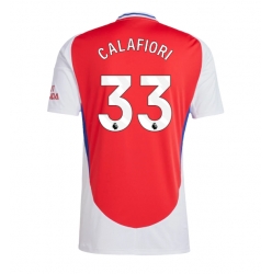 Arsenal Riccardo Calafiori #33 Hemmatröja 2024-25 Kortärmad