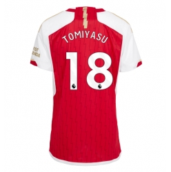 Arsenal Takehiro Tomiyasu #18 Hemmatröja 2023-24 Dam Kortärmad