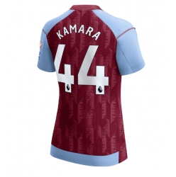 Aston Villa Boubacar Kamara #44 Hemmatröja 2023-24 Dam Kortärmad