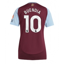 Aston Villa Emiliano Buendia #10 Hemmatröja 2024-25 Dam Kortärmad