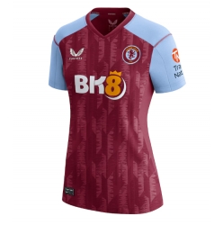 Aston Villa Hemmatröja 2023-24 Dam Kortärmad