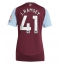 Aston Villa Jacob Ramsey #41 Hemmatröja 2024-25 Dam Kortärmad