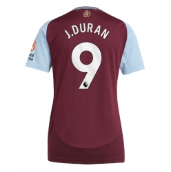 Aston Villa Jhon Duran #9 Hemmatröja 2024-25 Dam Kortärmad