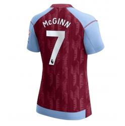 Aston Villa John McGinn #7 Hemmatröja 2023-24 Dam Kortärmad