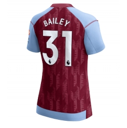 Aston Villa Leon Bailey #31 Hemmatröja 2023-24 Dam Kortärmad