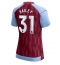 Aston Villa Leon Bailey #31 Hemmatröja 2023-24 Dam Kortärmad