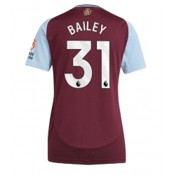 Aston Villa Leon Bailey #31 Hemmatröja 2024-25 Dam Kortärmad