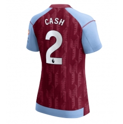 Aston Villa Matty Cash #2 Hemmatröja 2023-24 Dam Kortärmad