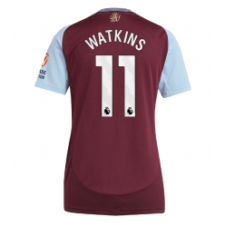 Aston Villa Ollie Watkins #11 Hemmatröja 2024-25 Dam Kortärmad