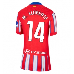 Atletico Madrid Marcos Llorente #14 Hemmatröja 2024-25 Dam Kortärmad