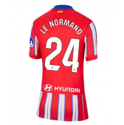 Atletico Madrid Robin Le Normand #24 Hemmatröja 2024-25 Dam Kortärmad