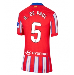 Atletico Madrid Rodrigo De Paul #5 Hemmatröja 2024-25 Dam Kortärmad