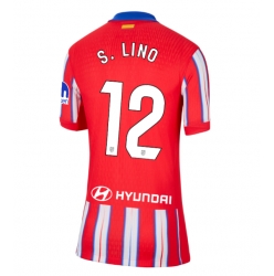 Atletico Madrid Samuel Lino #12 Hemmatröja 2024-25 Dam Kortärmad