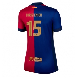 Barcelona Andreas Christensen #15 Hemmatröja 2024-25 Dam Kortärmad