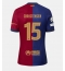 Barcelona Andreas Christensen #15 Hemmatröja 2024-25 Kortärmad