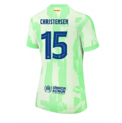 Barcelona Andreas Christensen #15 Tredje Tröja 2024-25 Dam Kortärmad