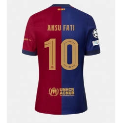 Barcelona Ansu Fati #10 Hemmatröja 2024-25 Kortärmad