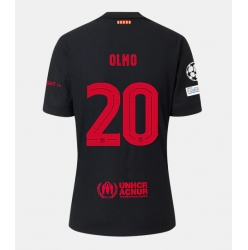 Barcelona Dani Olmo #20 Bortatröja 2024-25 Kortärmad