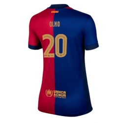 Barcelona Dani Olmo #20 Hemmatröja 2024-25 Dam Kortärmad