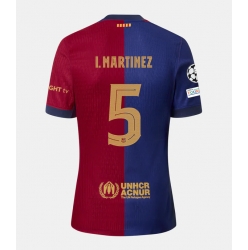 Barcelona Inigo Martinez #5 Hemmatröja 2024-25 Kortärmad